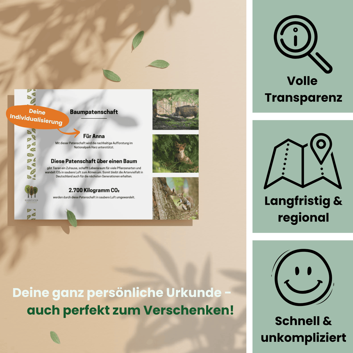 Deine Baumpatenschaft