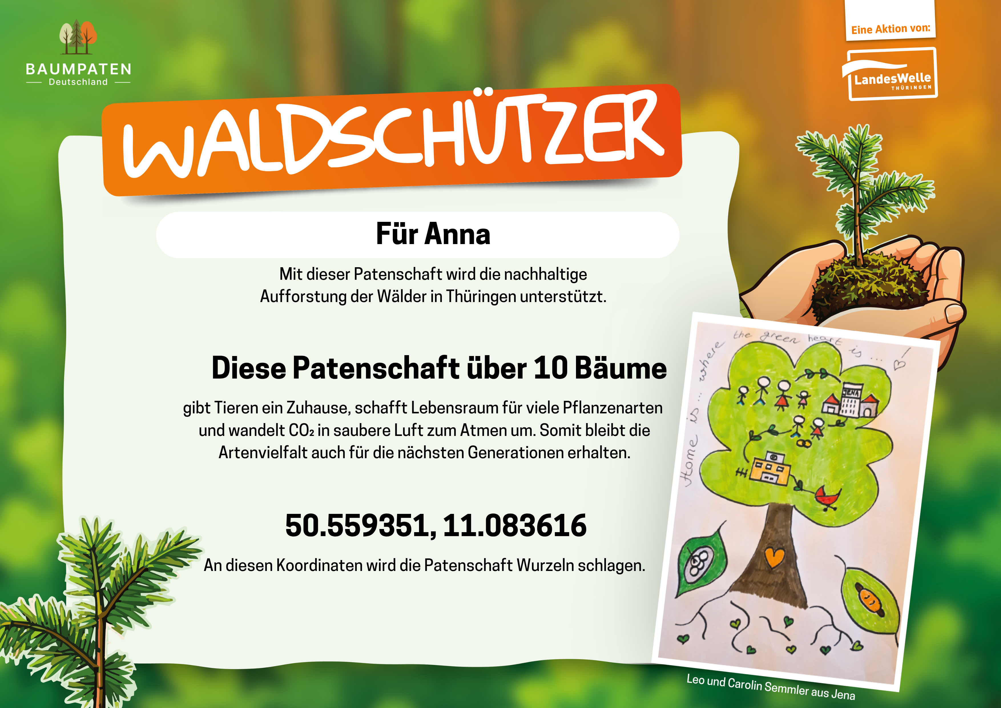 Kinder-Urkunde